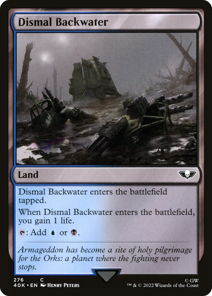 Marigot lugubre — Warhammer 40,000 Commander — Magic: The Gathering