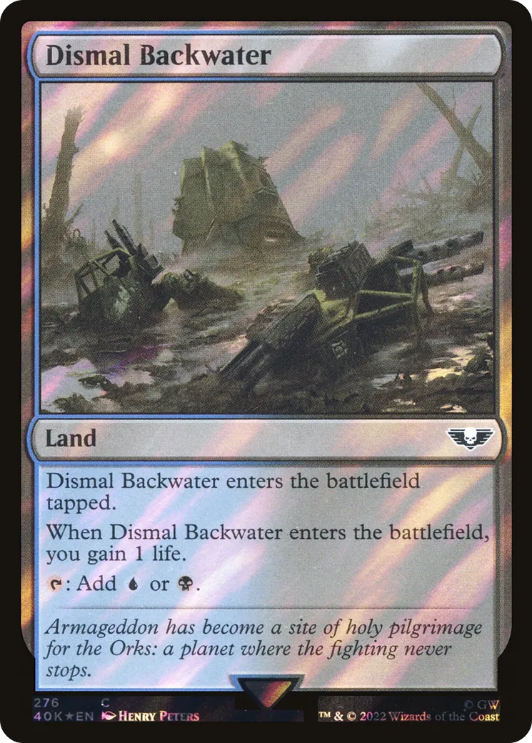 Marigot lugubre — Warhammer 40,000 Commander — Magic: The Gathering