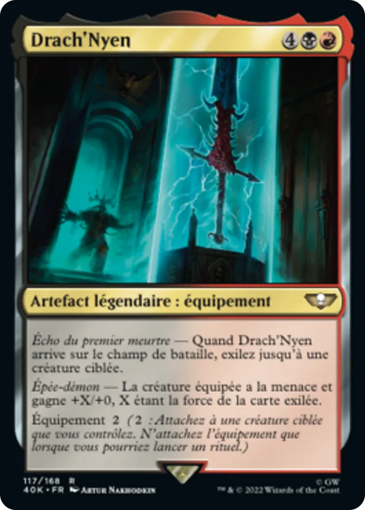Drach'Nyen — Warhammer 40,000 Commander — Magic: The Gathering