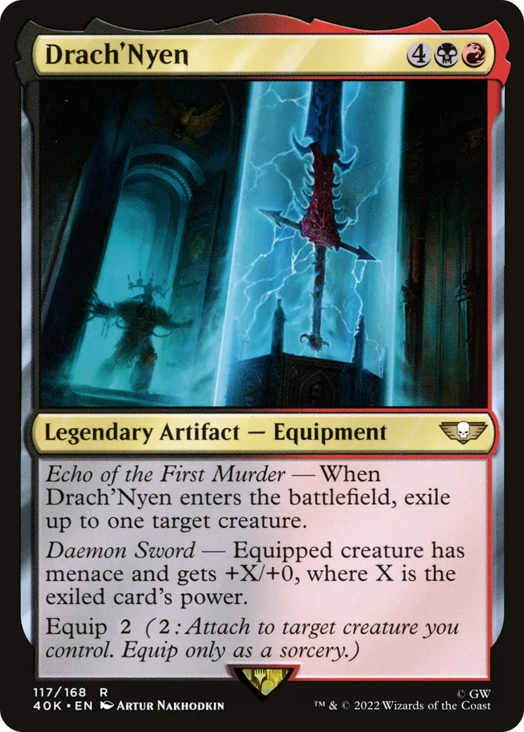 Drach'Nyen — Warhammer 40,000 Commander — Magic: The Gathering