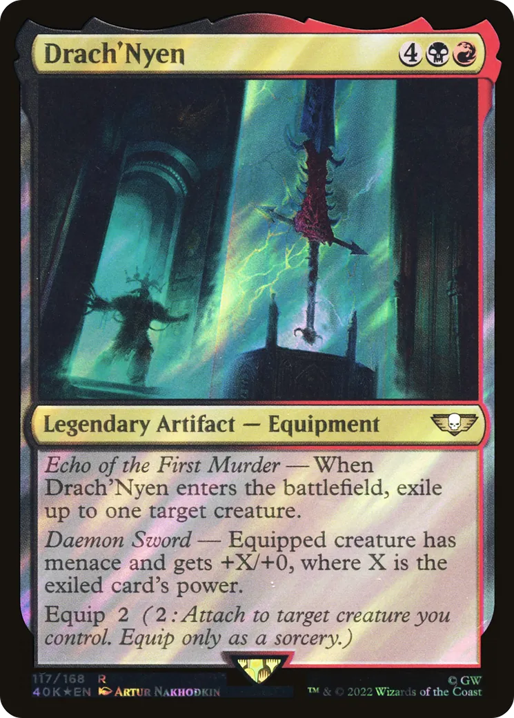 Drach'Nyen — Warhammer 40,000 Commander — Magic: The Gathering