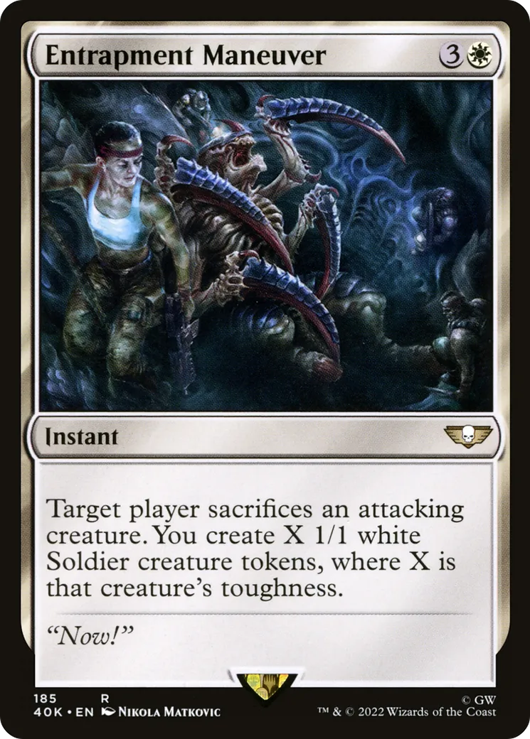 Manœuvre de capture — Warhammer 40,000 Commander — Magic: The Gathering