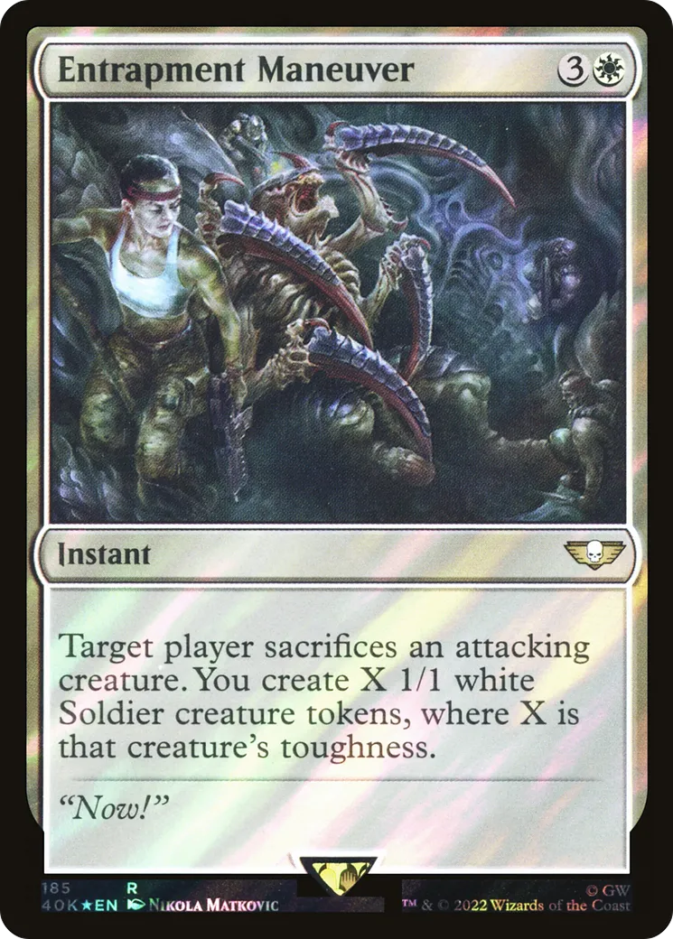 Manœuvre de capture — Warhammer 40,000 Commander — Magic: The Gathering