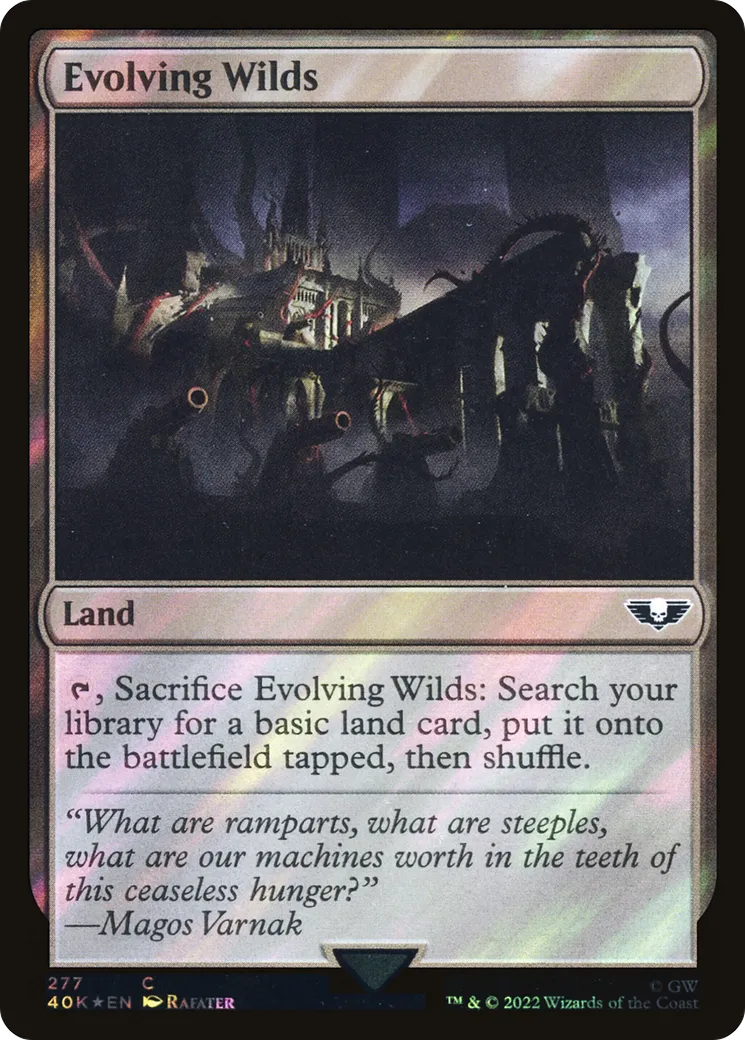 Étendues sauvages en évolution — Warhammer 40,000 Commander — Magic: The Gathering