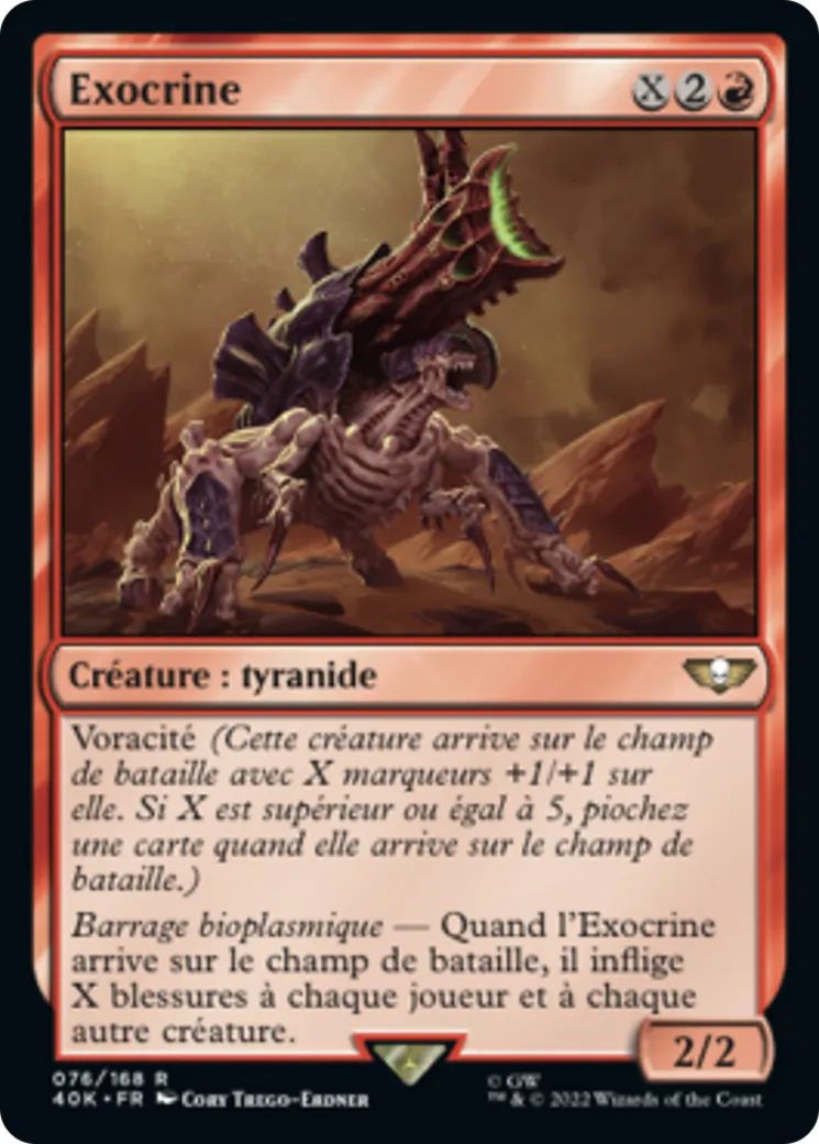 Exocrine — Warhammer 40,000 Commander — Magic: The Gathering