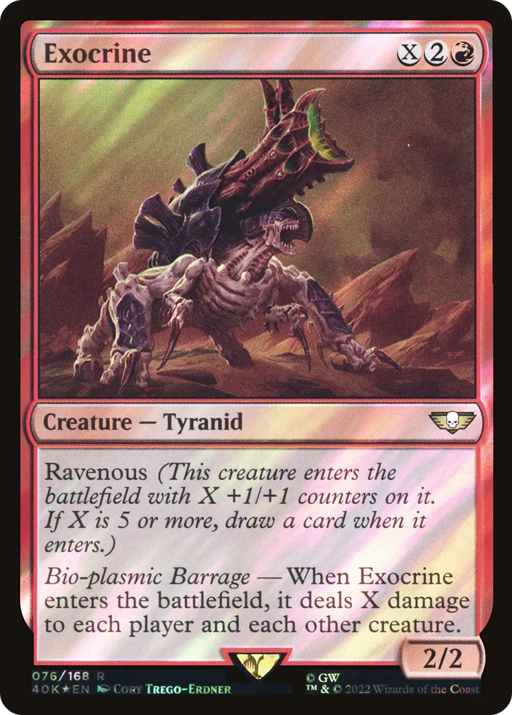 Exocrine — Warhammer 40,000 Commander — Magic: The Gathering