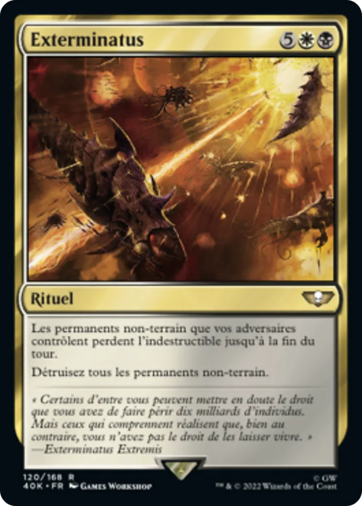 Exterminatus — Warhammer 40,000 Commander — Magic: The Gathering