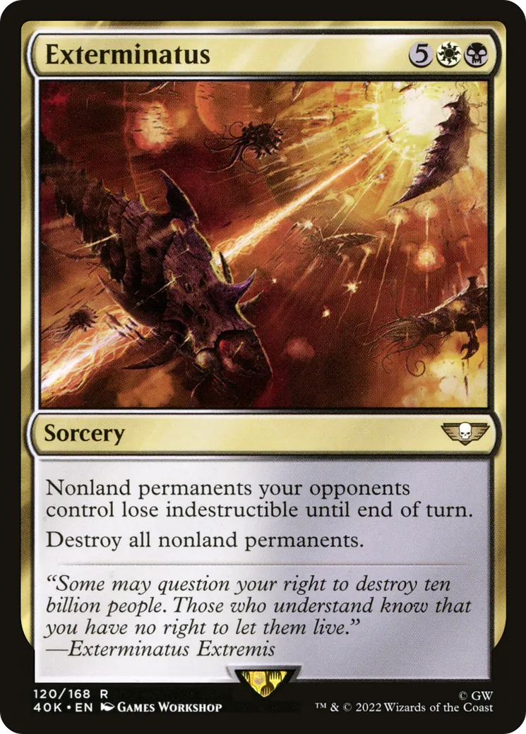 Exterminatus — Warhammer 40,000 Commander — Magic: The Gathering