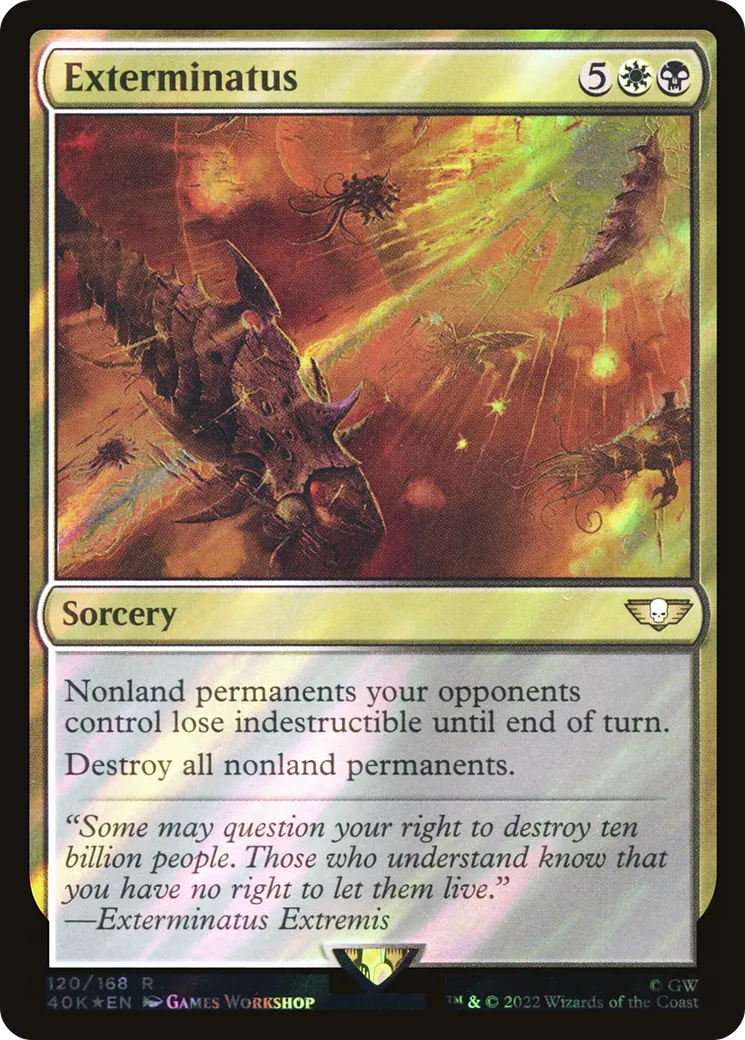 Exterminatus — Warhammer 40,000 Commander — Magic: The Gathering