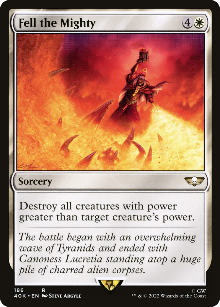 Anéantir les puissants — Warhammer 40,000 Commander — Magic: The Gathering