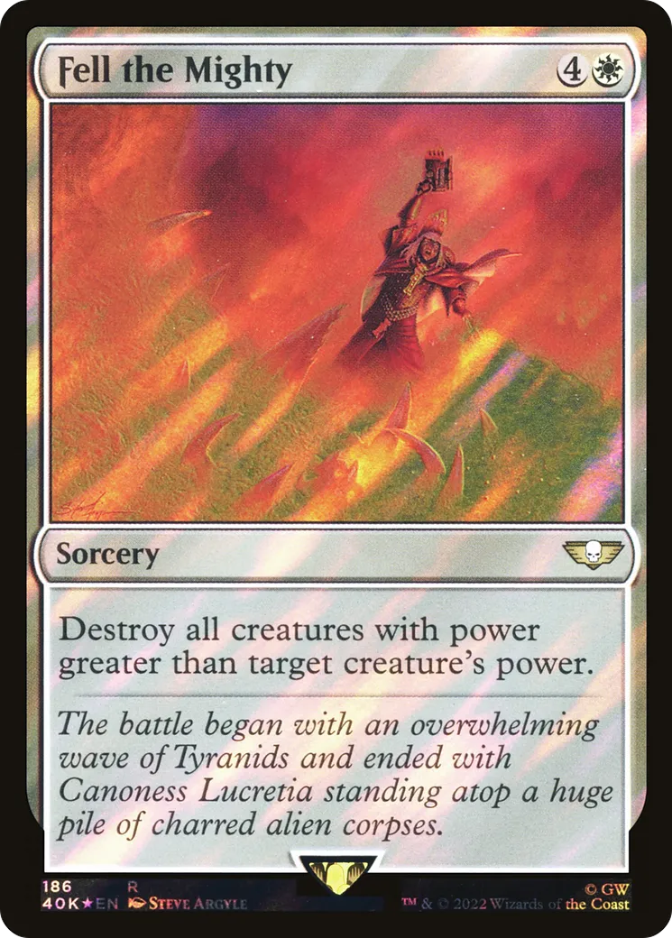 Anéantir les puissants — Warhammer 40,000 Commander — Magic: The Gathering