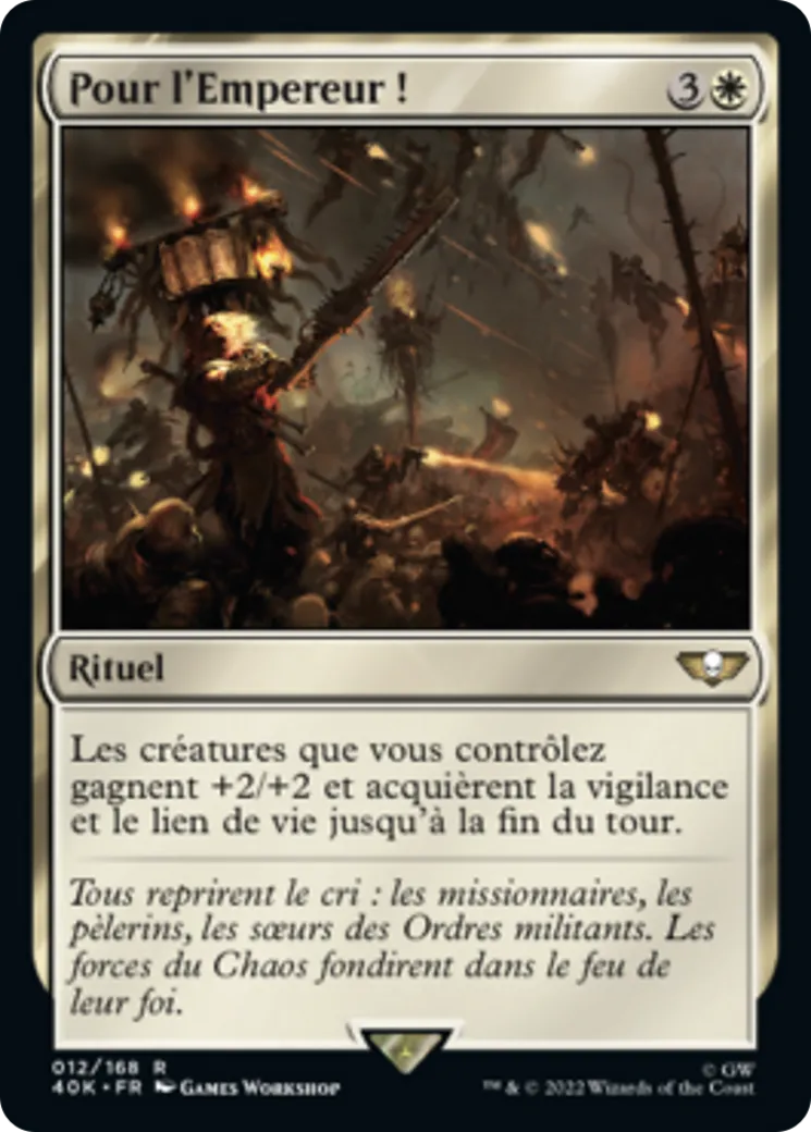 Pour l'Empereur ! — Warhammer 40,000 Commander — Magic: The Gathering