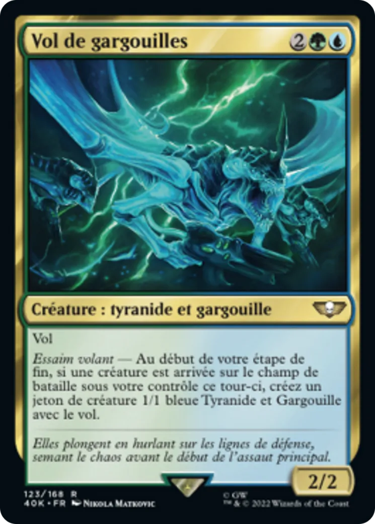 Vol de gargouilles — Warhammer 40,000 Commander — Magic: The Gathering