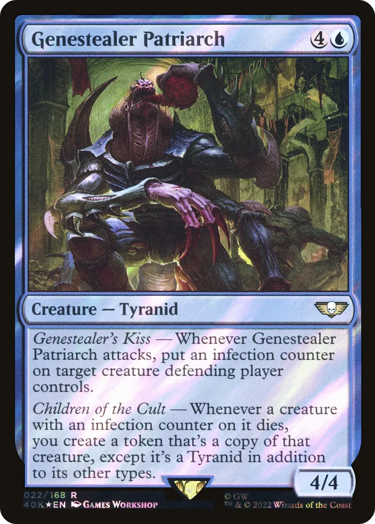 Genestealer Patriarch — Warhammer 40,000 Commander — Magic: The Gathering