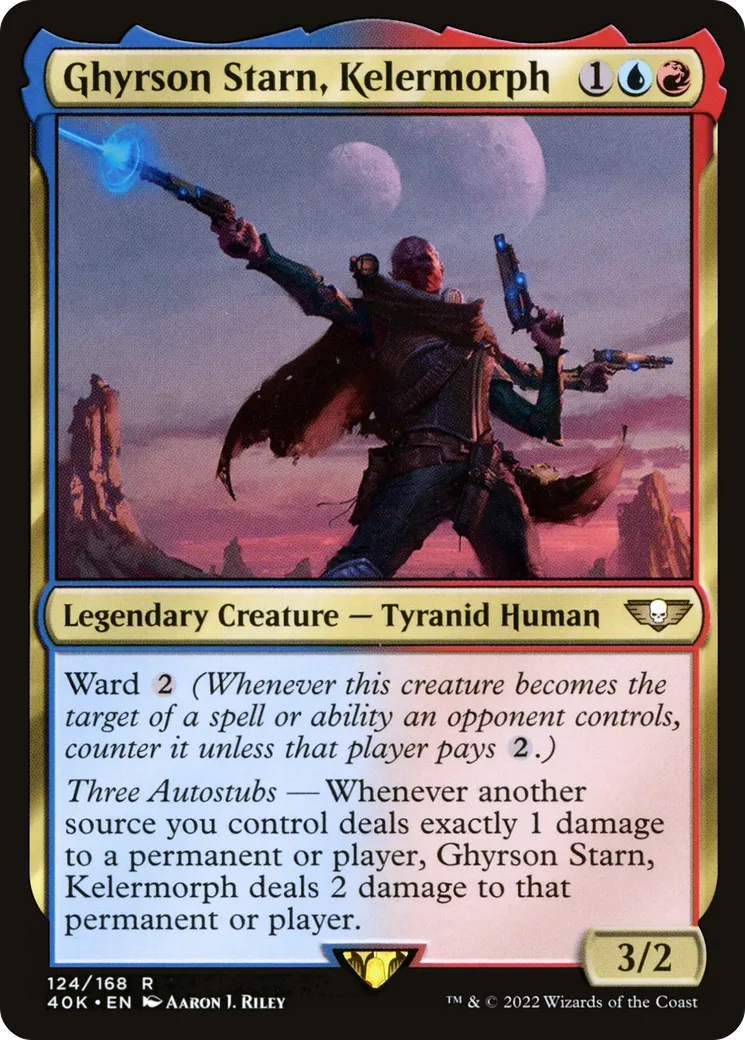 Ghyrson Starn, Kelermorph — Warhammer 40,000 Commander — Magic: The Gathering