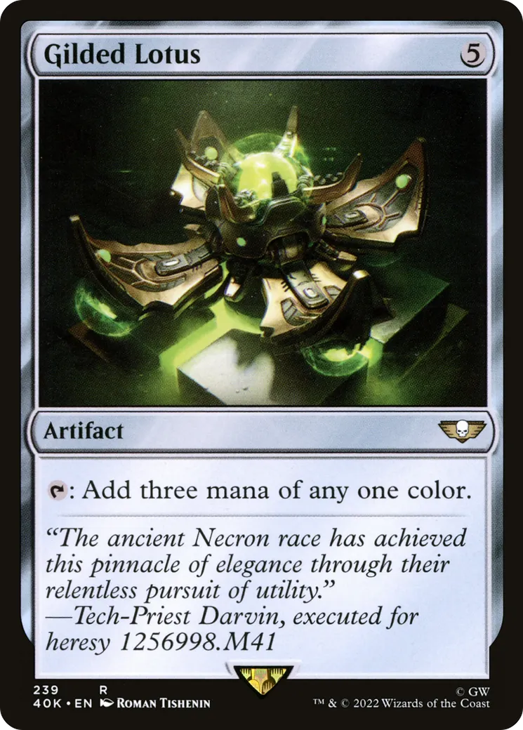 Gilded Lotus — Warhammer 40,000 Commander — Magic: The Gathering