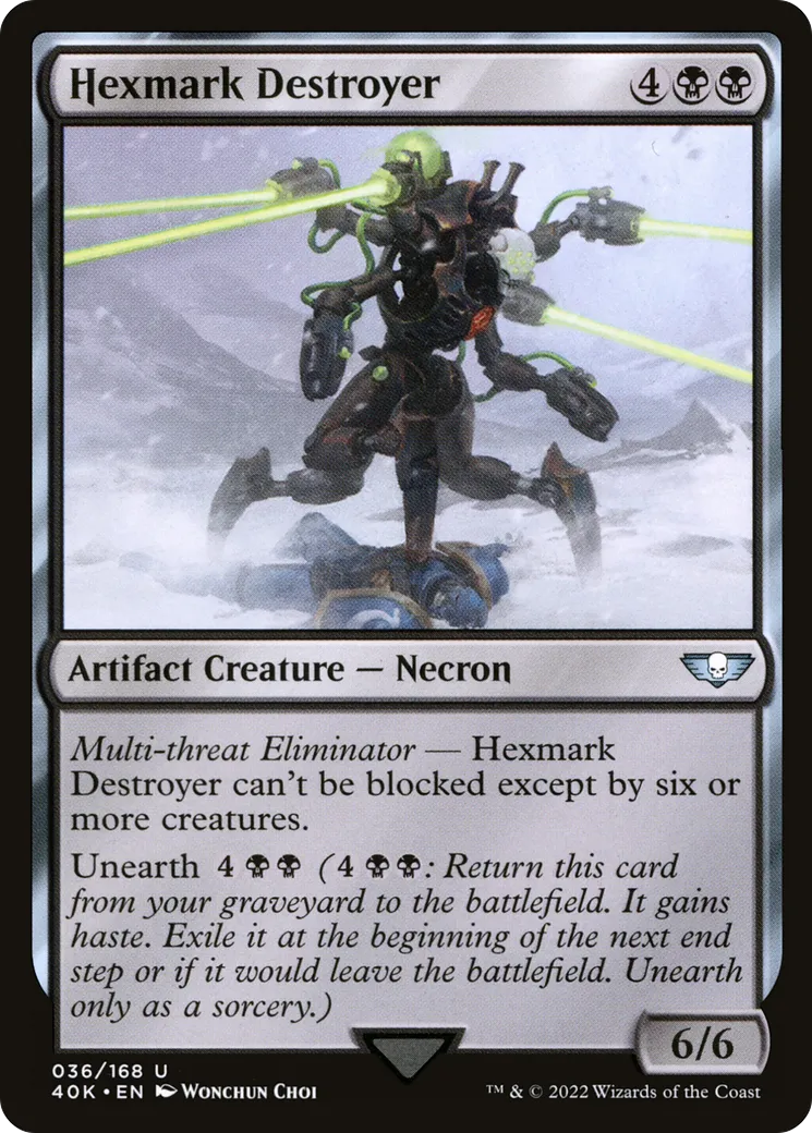 Hexmark Destroyer — Warhammer 40,000 Commander — Magic: The Gathering
