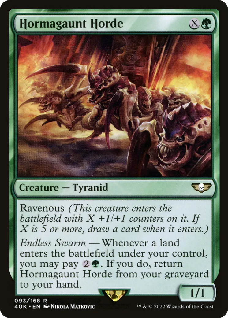 Hormagaunt Horde — Warhammer 40,000 Commander — Magic: The Gathering