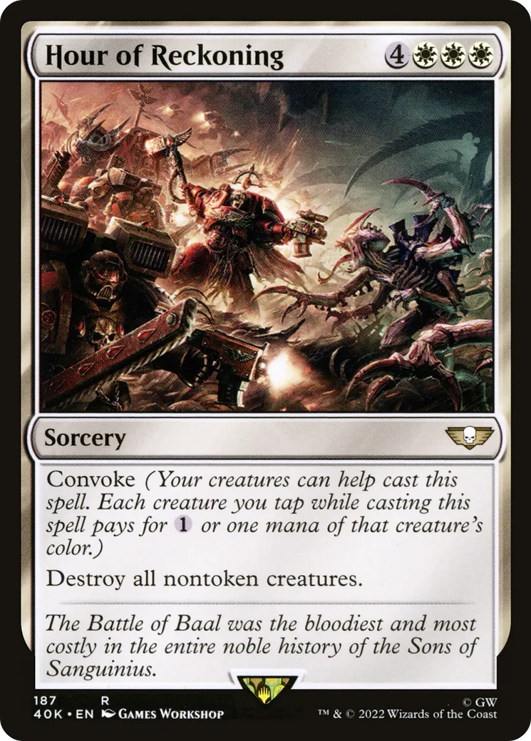 Heure du Jugement — Warhammer 40,000 Commander — Magic: The Gathering