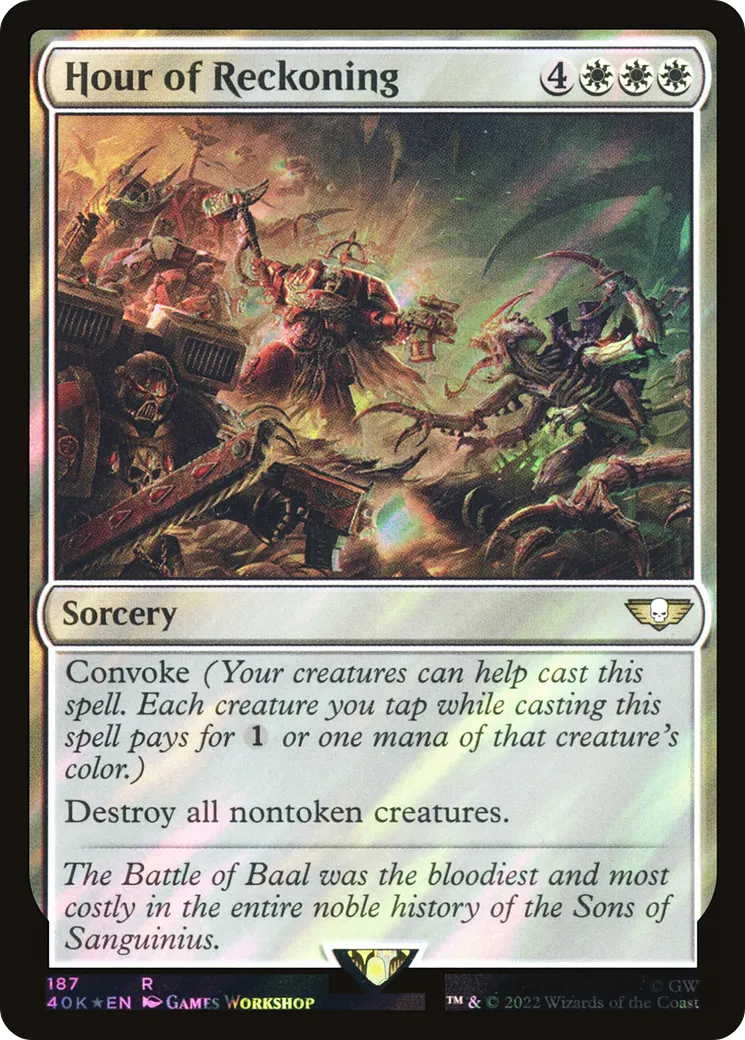 Heure du Jugement — Warhammer 40,000 Commander — Magic: The Gathering