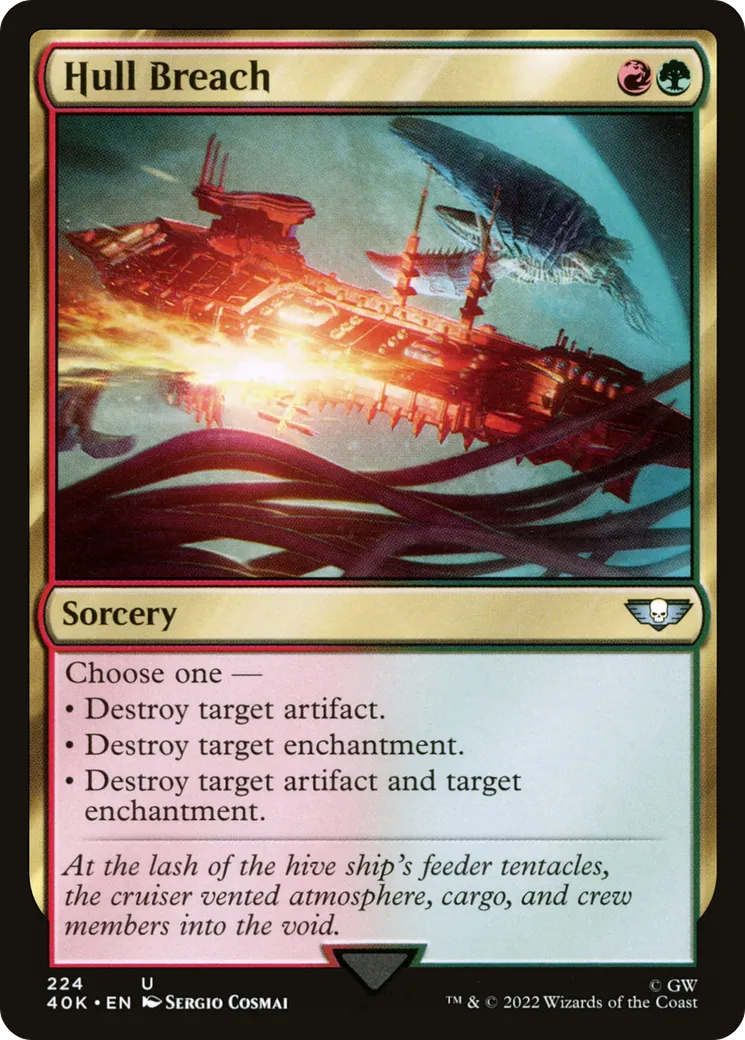 Hull Breach — Warhammer 40,000 Commander — Magic: The Gathering