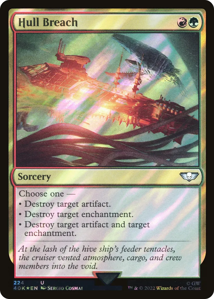 Trou dans la coque — Warhammer 40,000 Commander — Magic: The Gathering
