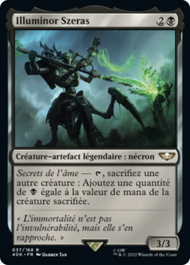 Illuminor Szeras — Warhammer 40,000 Commander — Magic: The Gathering