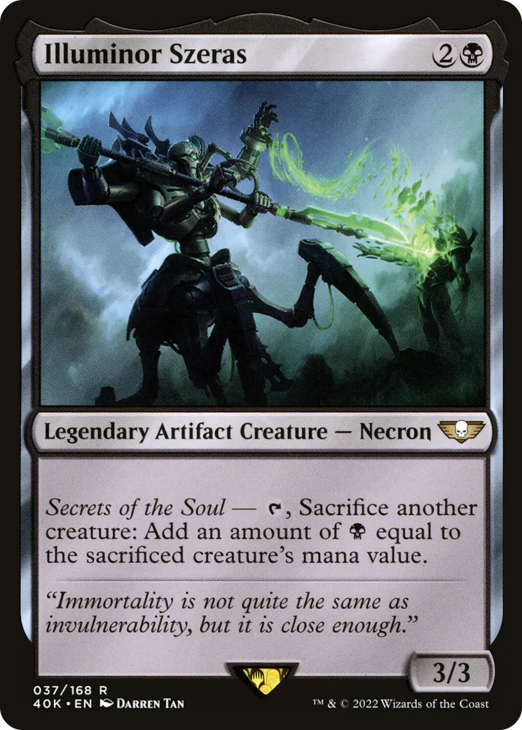 Illuminor Szeras — Warhammer 40,000 Commander — Magic: The Gathering