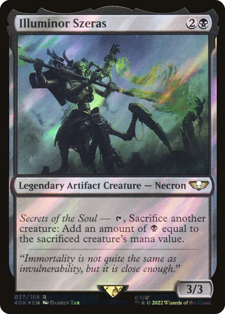 Illuminor Szeras — Warhammer 40,000 Commander — Magic: The Gathering