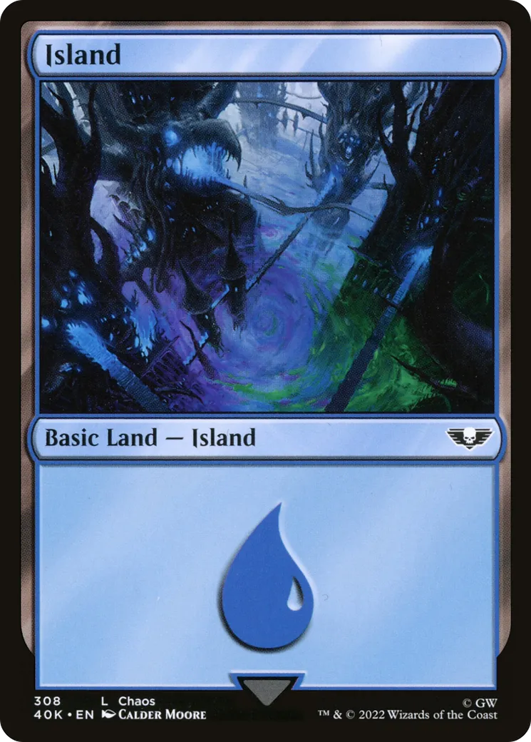Island — Warhammer 40,000 Commander — Magic: The Gathering