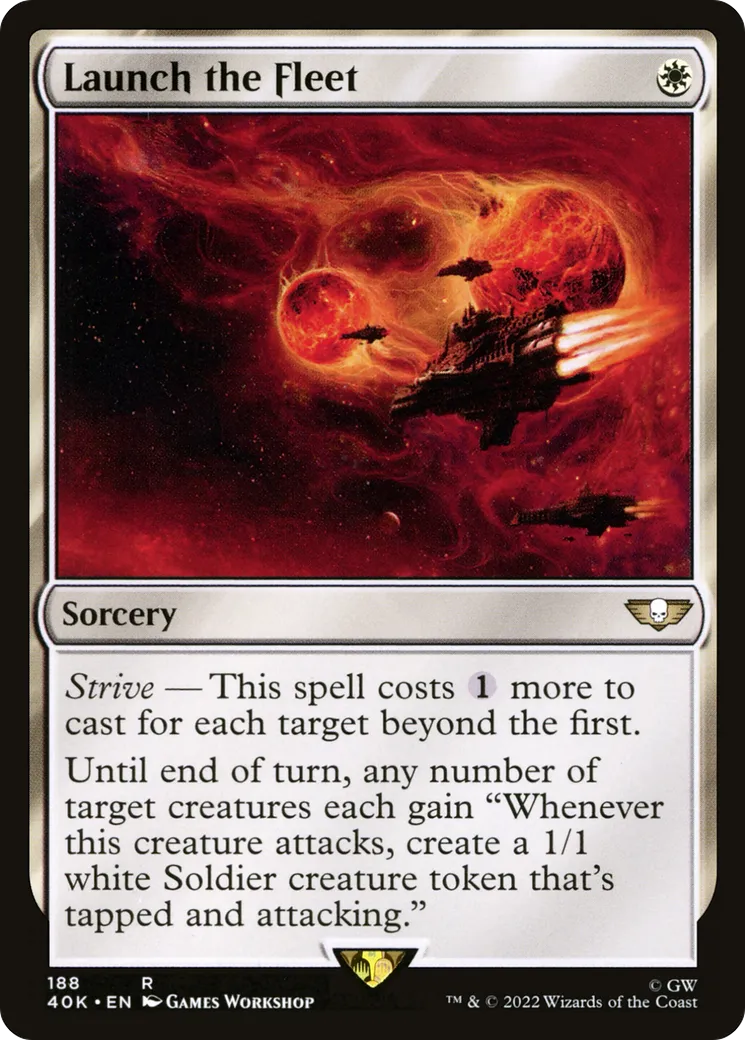 Déployer la flotte — Warhammer 40,000 Commander — Magic: The Gathering