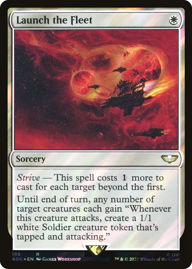 Déployer la flotte — Warhammer 40,000 Commander — Magic: The Gathering