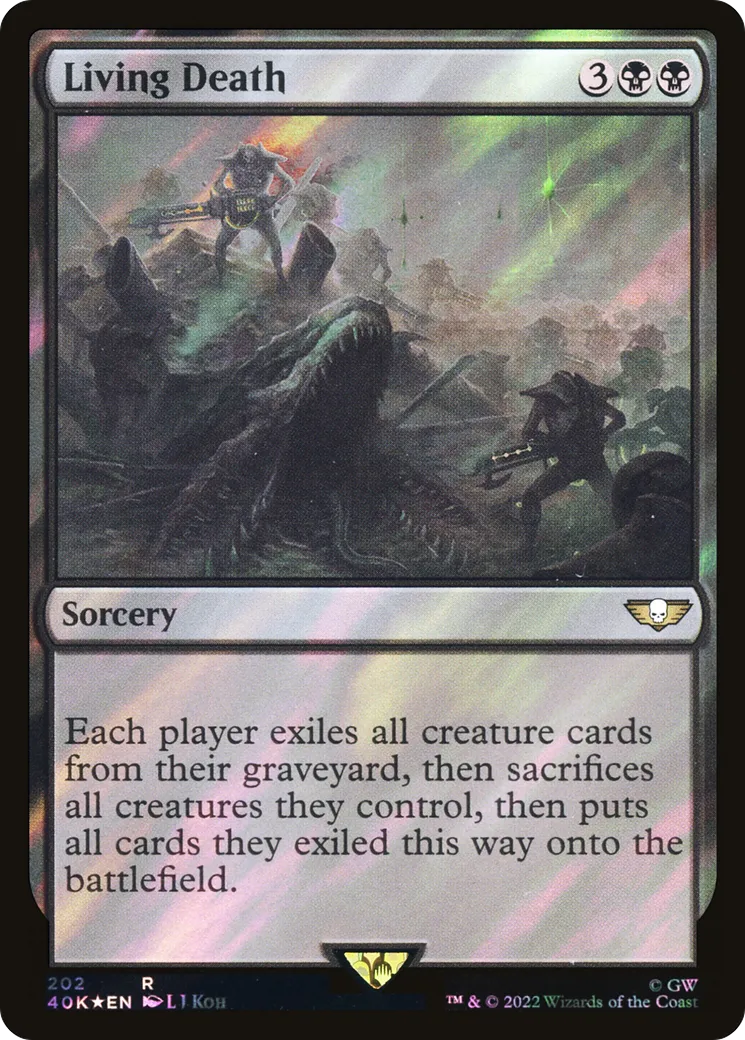 Mort vivante — Warhammer 40,000 Commander — Magic: The Gathering