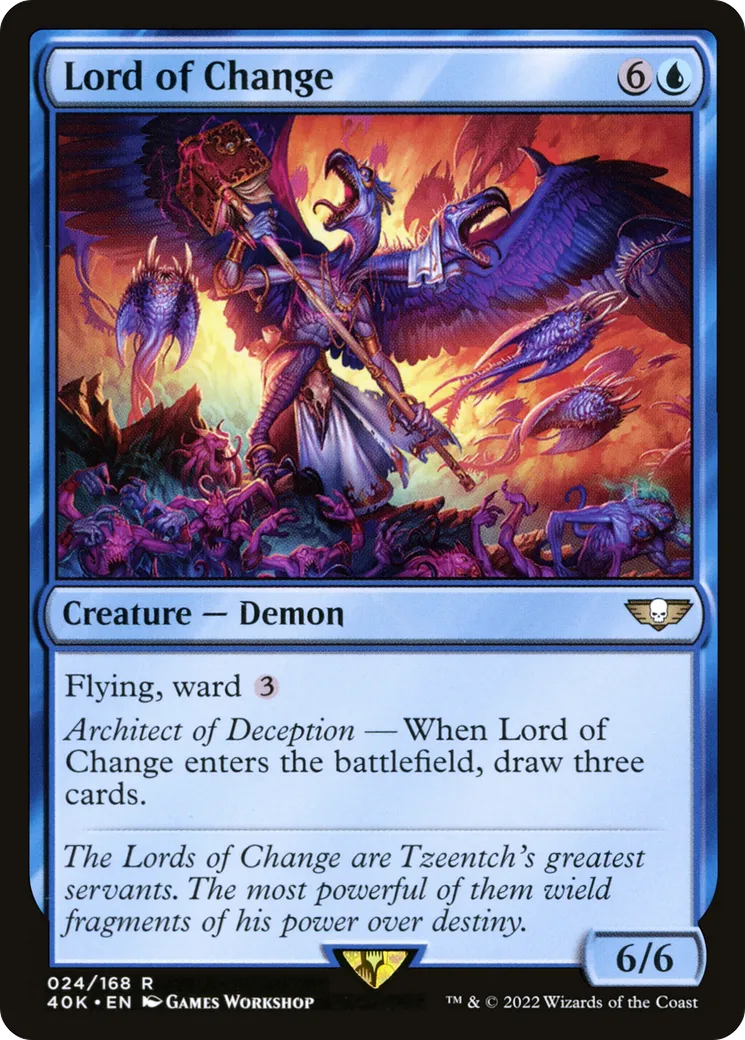 Lord of Change — Warhammer 40,000 Commander — Magic: The Gathering