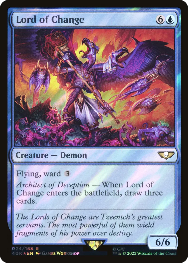 Duc du Changement — Warhammer 40,000 Commander — Magic: The Gathering