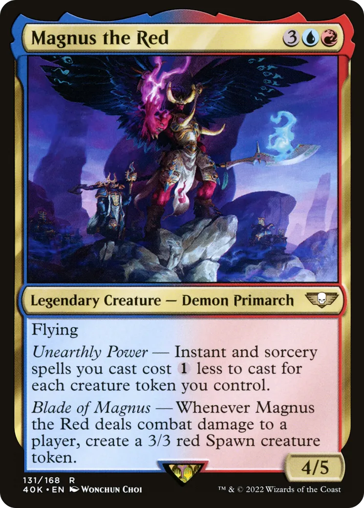 Magnus the Red — Warhammer 40,000 Commander — Magic: The Gathering