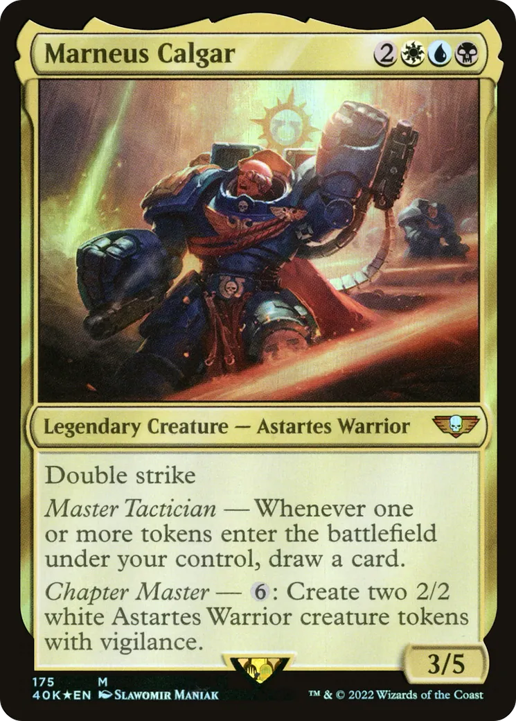 Marneus Calgar — Warhammer 40,000 Commander — Magic: The Gathering