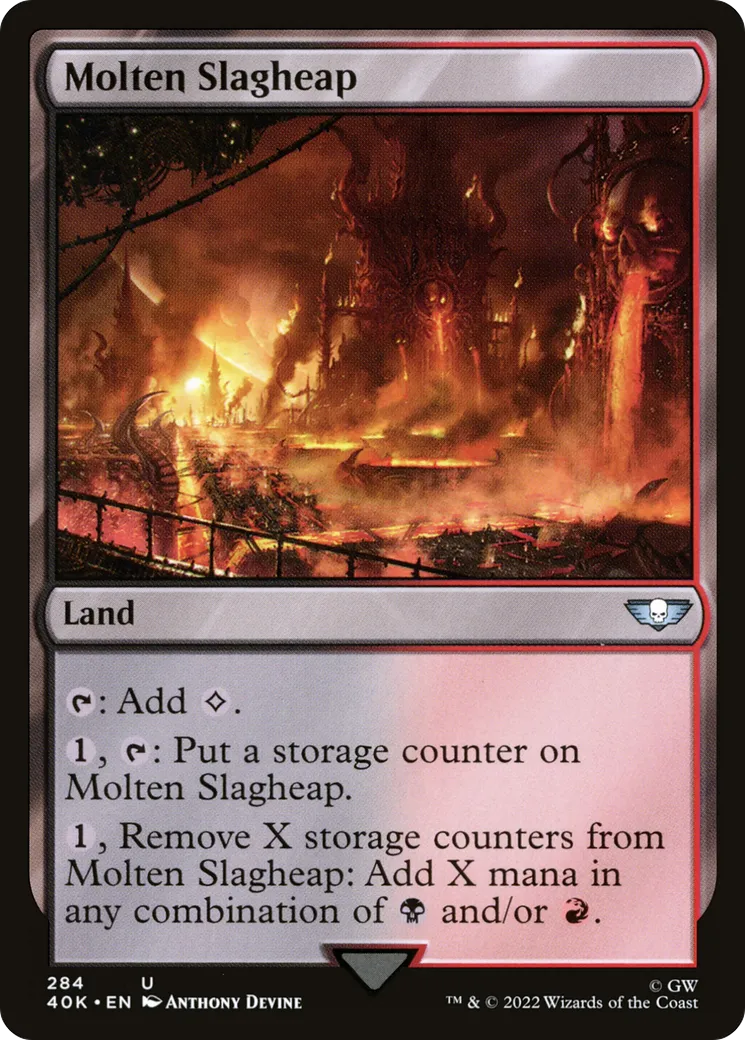 Crassier en fusion — Warhammer 40,000 Commander — Magic: The Gathering