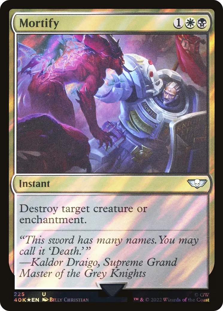 Mortification — Warhammer 40,000 Commander — Magic: The Gathering
