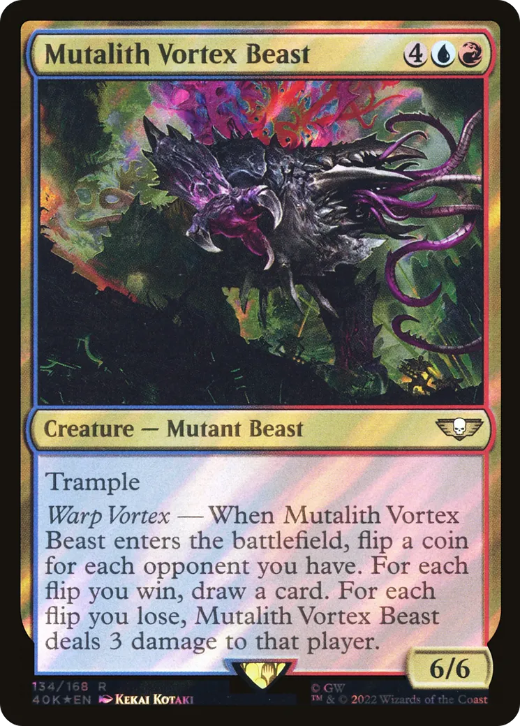 Mutalith Vortex Beast — Warhammer 40,000 Commander — Magic: The Gathering