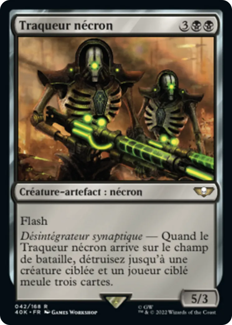 Traqueur nécron — Warhammer 40,000 Commander — Magic: The Gathering