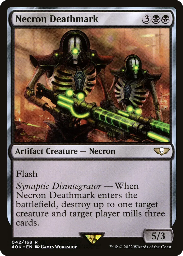 Necron Deathmark — Warhammer 40,000 Commander — Magic: The Gathering