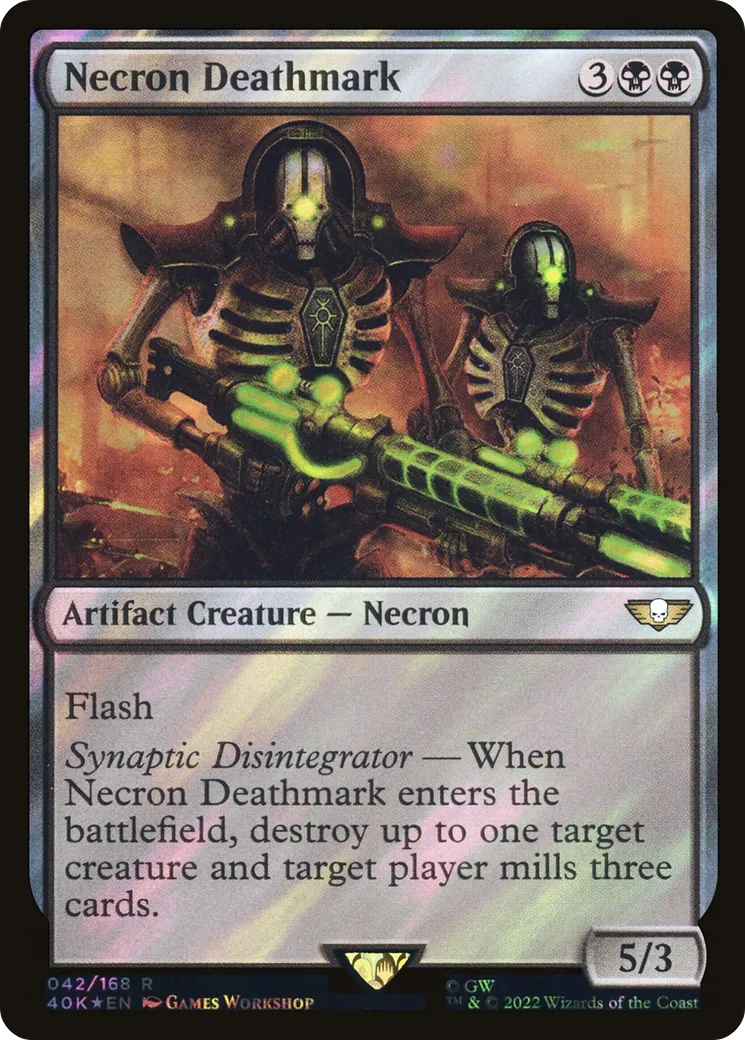 Necron Deathmark — Warhammer 40,000 Commander — Magic: The Gathering