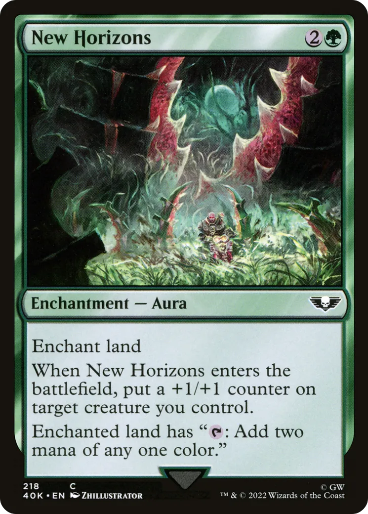 New Horizons — Warhammer 40,000 Commander — Magic: The Gathering