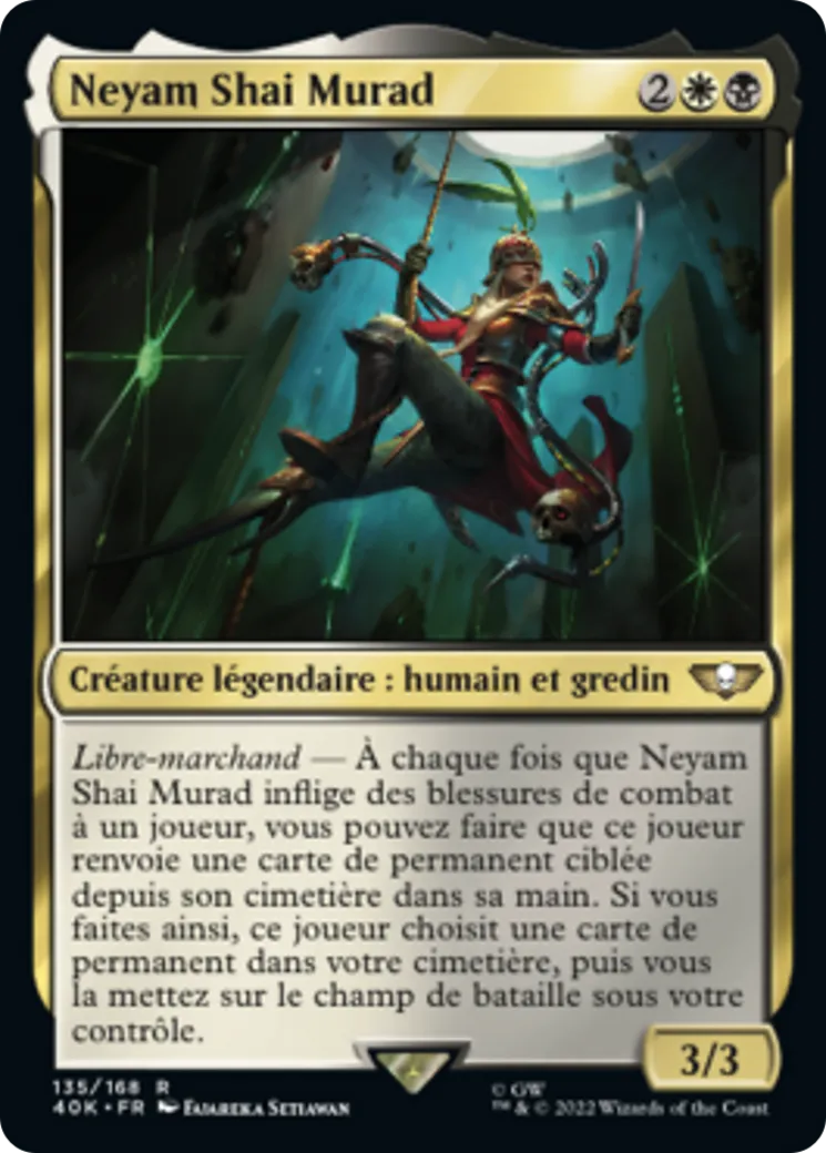 Neyam Shai Murad — Warhammer 40,000 Commander — Magic: The Gathering