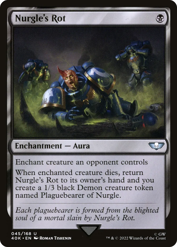 Gangrène de Nurgle — Warhammer 40,000 Commander — Magic: The Gathering
