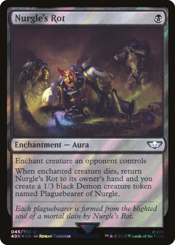 Nurgle's Rot — Warhammer 40,000 Commander — Magic: The Gathering