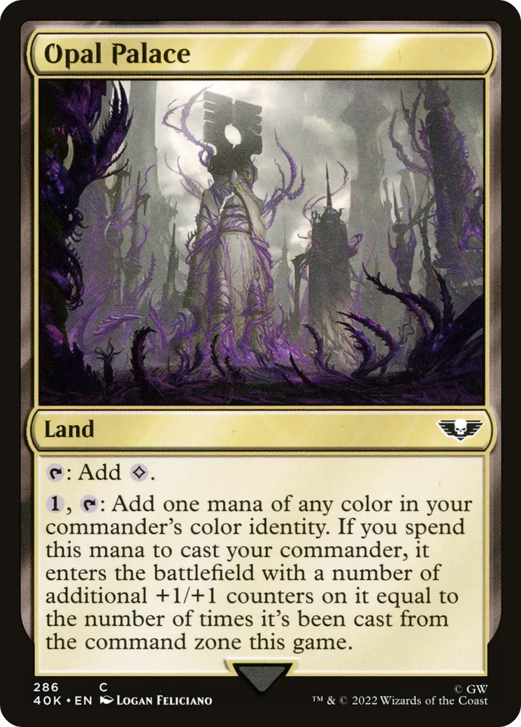 Palais d'opale — Warhammer 40,000 Commander — Magic: The Gathering