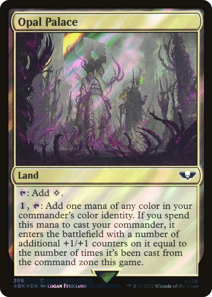 Palais d'opale — Warhammer 40,000 Commander — Magic: The Gathering