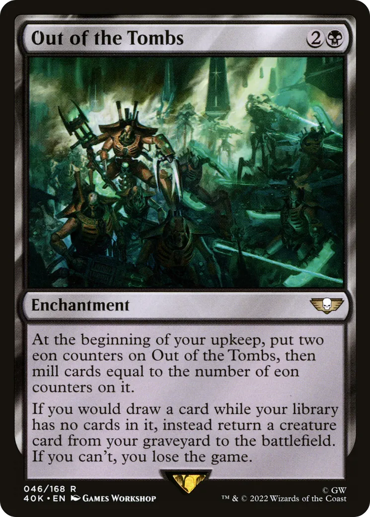 Sortie des nécropoles — Warhammer 40,000 Commander — Magic: The Gathering